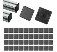 Giantree 40 Pezzi Tappi Terminali Profilo Alluminio 20x20, Copertura e Protezione in Plastica per Profili