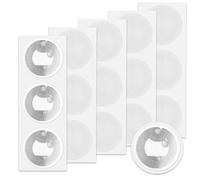 Giantree 50 adesivi NFC Tag Sticker, 25 mm NFC Ntag 213 tag riscrivibili carte NFC programmabili 144 byte memoria per tutti i telefoni e dispositivi abilitati NFC