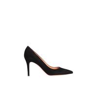 Gianvito Rossi - 85 Suede Pump - - Shoes - Donna - Nero - 38 EU