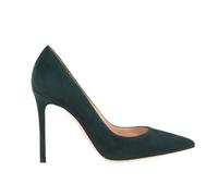 Gianvito Rossi - Decolleté in Pelle Verde Scuro - - Shoes - Donna - Verde - 37 EU
