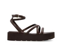 Gianvito Rossi - Flatform Sandal - - Shoes - Donna - Marrone - 38 1/2 EU