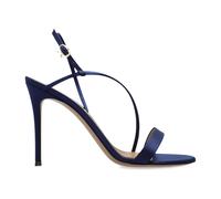 Gianvito Rossi - Manhattan 95 Sandali con Tacco in Raso - - Shoes - Donna - Blu - 38 EU