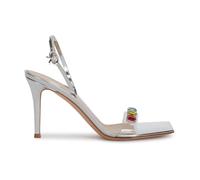 Gianvito Rossi - Sandali con cristalli 105mm - - Shoes - Donna - Grigio - 39 EU