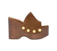 Gianvito Rossi - Sandalo con Zeppa Platform - - Shoes - Donna - Marrone - 40 EU