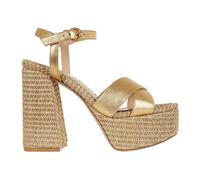Gianvito Rossi, ,Shoes ,Donna ,Beige ,39 EU Bebe Platform Sandal