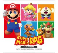 (GIAPPONE 4xCD) Super Mario RPG (Scatola Del Suono Originale) SIGILLATO NUOVO