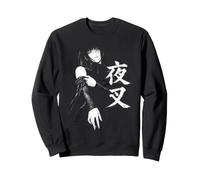 Giappone Anime Akujo Warrior Woman Demon Samurai Bad Felpa