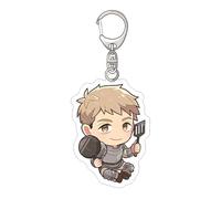Giappone Anime Delicious in Dungeon Portachiavi Funny Dungeon Meshi Ciondolo Marcille Donato Anelli chiave Laios Touden Portachiavi Senshi Ciondolo