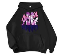 Giappone Anime Nana Top Nana Osaki Nana Komatsu Amici Felpe con Cappuccio Manga Nana Black Stone Felpe con Cappuccio Shinichi Okazaki Y2k Moda Ren Honjou Pullover per Ragazzi Ragazze