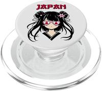Giappone, Bandiera Giapponese, Ragazza Giapponese, Donne Giapponesi Ragazze PopSockets PopGrip per MagSafe