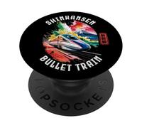 Giappone Bullet Train Mt Fuji Shinkansen Kanji Splash Souvenir PopSockets PopGrip Adesivo
