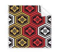 Giappone cultura tradizionale giapponese stile astratto arte ripetere illustrazione modello occhiali panno di pulizia del pulitore dello schermo 5PCS