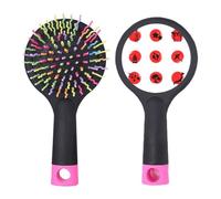 Giappone Culture Map Brush Salon Detangling Hair Brush Cushion Base
