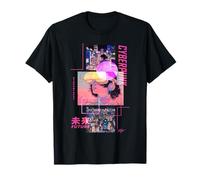 Giappone cyberpunk anime in retrò futurista vaporwave estetica Maglietta