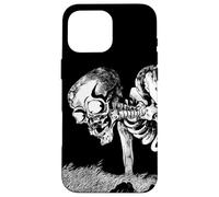 Giappone Horror Mostro Yokai Gashadokuro Custodia per iPhone 16 Pro Max