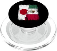 Giappone Messico Mezza Bandiera Giapponese Messicano PopSockets PopGrip per MagSafe
