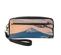 Giappone Monte Fuji Paesaggio Stampa Elegante Donna Trucco Borsa Viaggio Compagno Sacchetto Toiletry per la Scuola Ufficio