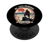 Giappone Mt Fuji Samurai Giapponese Viaggio Kawaii Anime Souvenir PopSockets PopGrip Adesivo