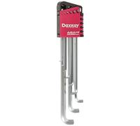 Giappone NEW ASH L-Key Set 9pz DYS0910 Acciaio al Cromo Vanadio Argento