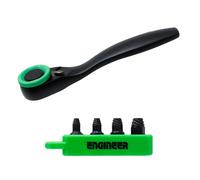 Giappone NEW ENGINEER chiave a cricchetto mini e vite MoGura ultra corta DZ-376