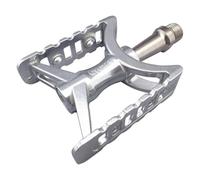 Giappone NEW MKS CYGMA Silver Pedali per bicicletta in alluminio a doppia fac...