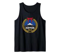 Giappone Nippon Spirito di Yamato Torii Fuji Crest Canotta