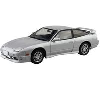 Giappone NUOVO Aoshima 1/24 Model Car No.26 Nissan RPS13 180SX Type X '96 Pla...