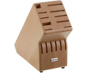 Giappone NUOVO blocco coltelli Wusthof №7240 legno contiene 12 coltelli beige...