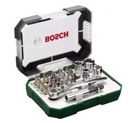 Giappone NUOVO BOSCH 2607017322 Set di punte per cacciavite a cricchetto 26 p...