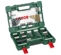Giappone NUOVO BOSCH V91 Set di accessori 91 pezzi punte per trapano cacciavi...