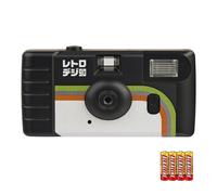 Giappone NUOVO Kenko Retro Digi 90 Classic KC-RD90CL Toy Camera AAA Battery Set