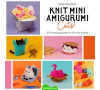 Giappone NUOVO Knit Mini Amigurumi gatti 20 modelli di maglieria per piccoli...