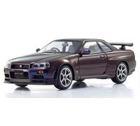 Giappone NUOVO Kyosho 1/43 Nissan Skyline R34 GT-R V-Spec Midnight Purple III