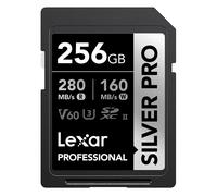 Giappone NUOVO Lexar Professional SDXC 256GB SILVER PRO UHS-II V60 LSDSIPR256G