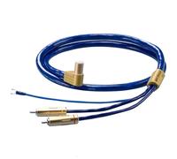 Giappone NUOVO ortofon 6NX-TSW1010L RCA cavo braccio di tono tipo L phono a 5...