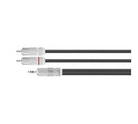 Giappone NUOVO OYAIDE HPSC-35R Cavo Stereo Mini a RCA AUX da 1,3 m 3,5 mm per...