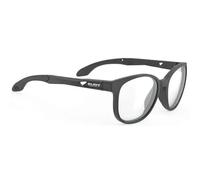 Giappone NUOVO [RUDYPROJECT] Montatura occhiali LIGHTFLOW B nero opaco/demo...