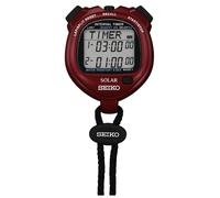 Giappone NUOVO SEIKO Solar Interval Timer SVAJ103 Power Red Cronometro