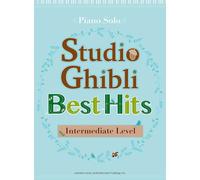 Giappone NUOVO Studio Ghibli Best Hits for Piano Solo Intermediate Level 4636...