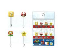 Giappone NUOVO Sun Art Bambina Super Mario Nintendo Lunch Picks MBS-831