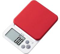 Giappone NUOVO TANITA Digital Cooking Bilance Silicone Cover Rosso KJ-212-RD