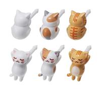 Giappone NUOVO Torune Cat Food Picks 6 pezzi Bento Lunch Box Party Decor P-3637