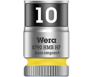 Giappone NUOVO WERA 3/8" DR Zyklop Socket 10mm Hex Retein Function 29mm 003744