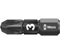 Giappone NUOVO WERA Pozidriv Impact Driver Bit Diamond Coating PZ3 25mm 073922