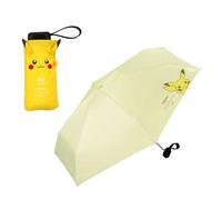 Giappone NUOVO Wpc. Pokemon Pikachu Mini Ombrello Solare Giallo UV 100% UPF50+