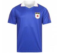 JELEX Retro History - Maglia da uomo, con logo ricamato e maniche corte, design nostalgico per gli appassionati di calcio, ideale per collezionisti, Giappone, XL
