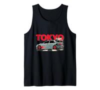 Giappone Retro Racing Car Vintage Race Car Tokyo Street Style Canotta