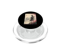 Giappone Samurai Guerriero Combattente Ukiyo Inchiostro Opera D'arte Samurai Samurai PopSockets PopGrip per MagSafe