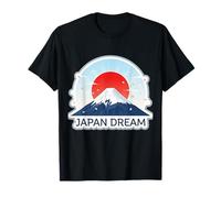 Giappone Sogno Monte Fuji Viaggio Sakura Sole Natura Estetica Maglietta