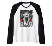 Giappone Streetwear Cyberpunk Y2K Techwear retrò Manga Anime Maglia con Maniche Raglan